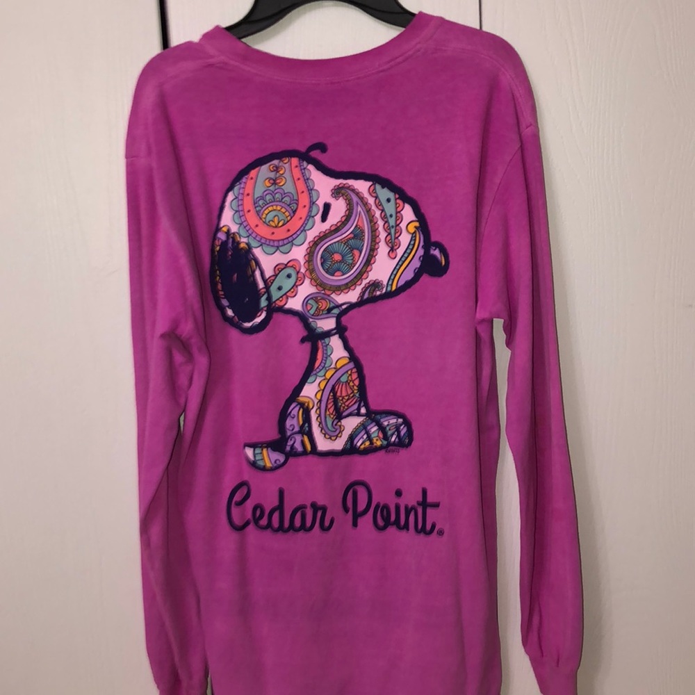 Cedar point long sleeve top